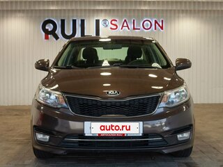 2016 Kia Rio III Рестайлинг, коричневый, 1190000 рублей, вид 2