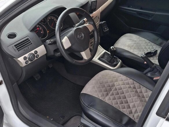 2008 Opel Astra H Рестайлинг, белый - вид 4