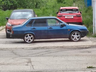 2004 Lada (ВАЗ) 21099, синий, 200000 рублей, вид 1