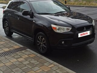 2012 Mitsubishi ASX I, чёрный, 920000 рублей, вид 3