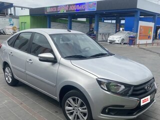 2021 Lada (ВАЗ) Granta I Рестайлинг, серый, 850000 рублей, вид 2