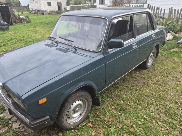 2004 Lada (ВАЗ) 2107, синий, 170000 рублей