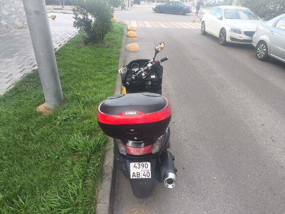 2006 Yamaha Majesty 400, чёрный, 180000 рублей - вид 4