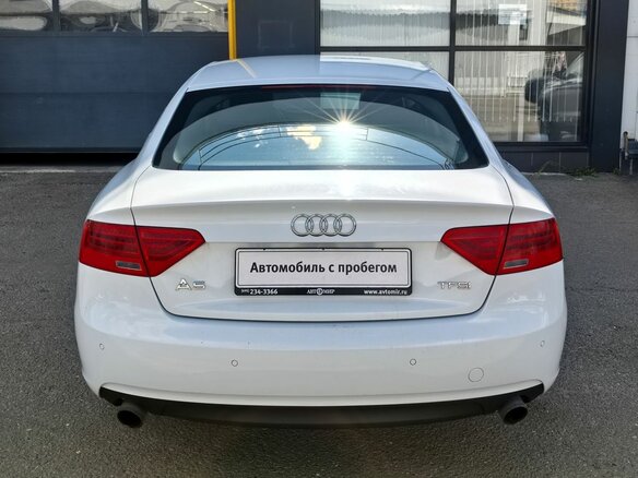 2014 Audi A5 I (8T) Рестайлинг, белый - вид 5