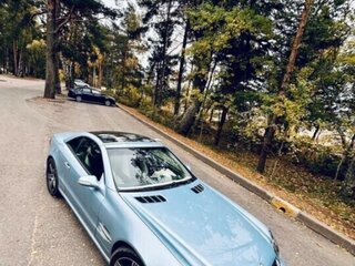 2002 Mercedes-Benz SL-Класс 500 5-speed V (R230), серебристый, 2185000 рублей, вид 4