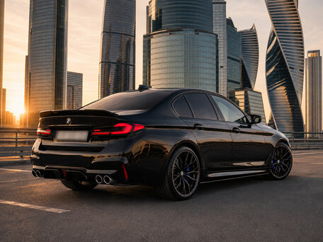 2019 BMW 5 серии 520i VII (G30/G31/G38), чёрный, 3950000 рублей, вид 2