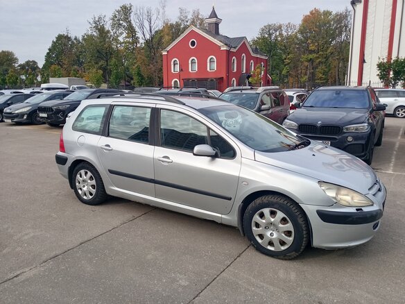 2005 Peugeot 307 I, серебристый, 180000 рублей
