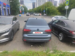 2017 Volkswagen Jetta VI Рестайлинг, серый, 1250000 рублей, вид 3