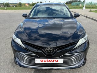 2020 Toyota Camry VIII (XV70), чёрный, 2970000 рублей, вид 3