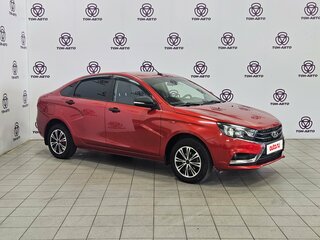 2018 Lada (ВАЗ) Vesta I, красный, 795000 рублей, вид 3