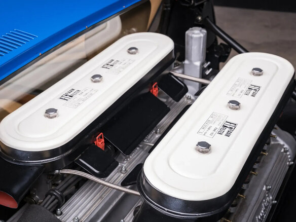 1967 Lamborghini Miura, синий - вид 38
