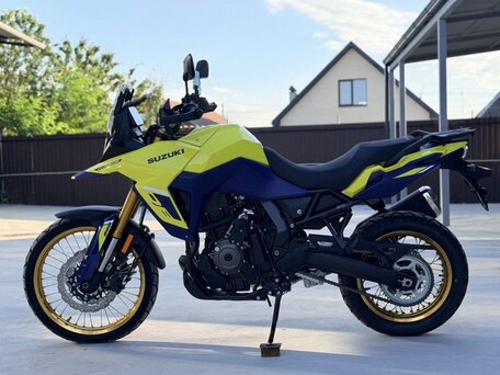 2023 Suzuki V-Strom 800DE, жёлтый, 1150000 рублей, вид 4