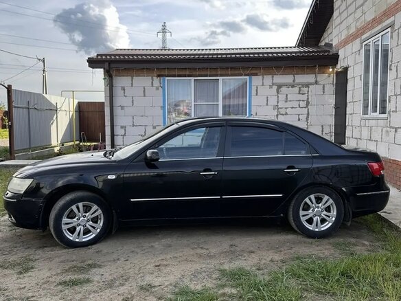 2008 Hyundai Sonata V (NF), чёрный, 700000 рублей - вид 5