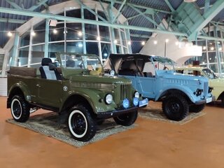 1960 ГАЗ 69А, голубой, 1500000 рублей, вид 5