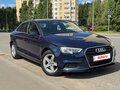 2016 Audi A3 III (8V) Рестайлинг, синий, 1840000 рублей