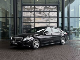 2017 Mercedes-Benz S-Класс 350 CDI BlueTEC Long 9G-TRONIC VI (W222, C217), чёрный, 3690000 рублей, вид 3
