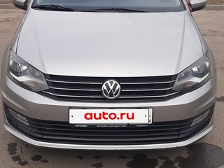 2018 Volkswagen Polo V Рестайлинг, серебристый, 1195000 рублей, вид 1