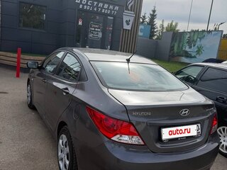 2013 Hyundai Solaris I, серый, 650000 рублей, вид 4
