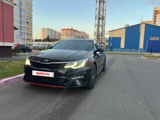 2019 Kia Optima IV Рестайлинг, чёрный, 2000000 рублей, вид 2