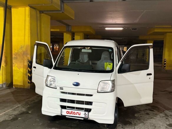 2013 Subaru Sambar VII, белый, 450000 рублей - вид 2