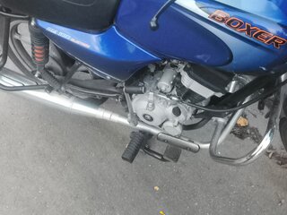2021 Bajaj Boxer 100, синий, 62000 рублей, вид 5