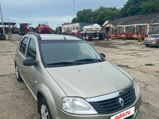 2011 Renault Logan I Рестайлинг, бежевый, 450000 рублей, вид 3