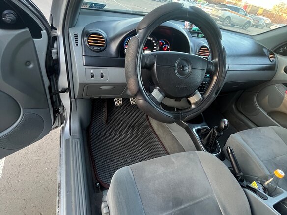 2007 Chevrolet Lacetti I, серебристый, 350000 рублей - вид 11