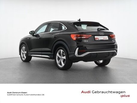 2023 Audi Q3 Sportback 35 TDI II (F3), чёрный, 4150000 рублей, вид 3
