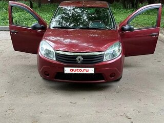 2014 Renault Sandero I, красный, 600000 рублей, вид 3