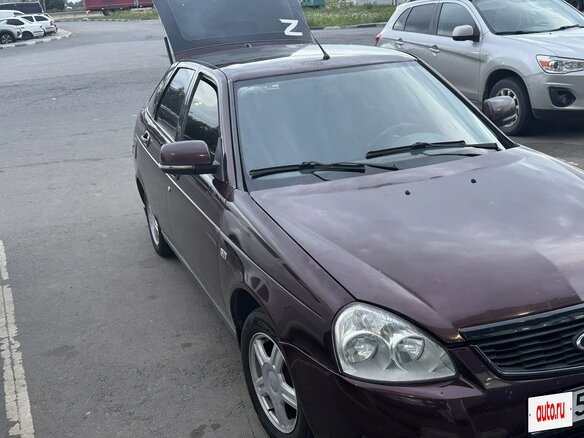 2012 Lada (ВАЗ) Priora I, пурпурный, 300000 рублей - вид 5