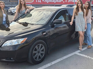 2008 Toyota Camry VI (XV40), чёрный, 900000 рублей, вид 1