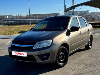 2017 Lada (ВАЗ) Granta I, коричневый, 370000 рублей, вид 1