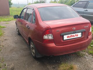 2006 Lada (ВАЗ) Kalina I, красный, 150000 рублей, вид 3
