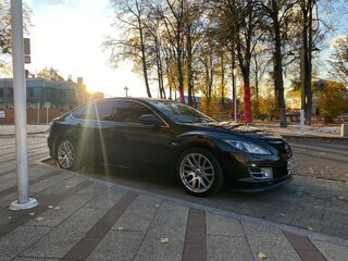2007 Mazda 6 II (GH), чёрный, 910000 рублей, вид 4