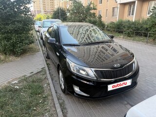 2011 Kia Rio 4-speed III, чёрный, 789990 рублей, вид 2