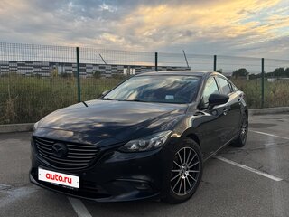 2016 Mazda 6 III (GJ) Рестайлинг, чёрный, 2150000 рублей, вид 1