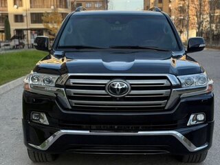 2012 Toyota Land Cruiser 200 Series Рестайлинг 1, чёрный, 3387000 рублей, вид 4