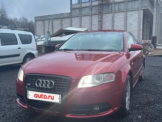 2006 Audi A4 III (B7), красный, 700000 рублей, вид 3