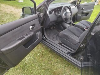 2007 Nissan Tiida I, чёрный, 590000 рублей, вид 4