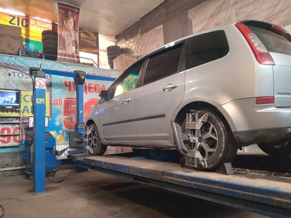 2005 Ford C-MAX I, серебристый, 280000 рублей - вид 13