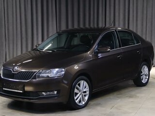 2018 Skoda Rapid I Рестайлинг, коричневый, 1199000 рублей, вид 1