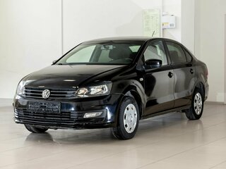 2016 Volkswagen Polo V Рестайлинг, чёрный, 700000 рублей, вид 3
