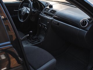 2008 Mazda 3 I (BK) Рестайлинг, чёрный, 417000 рублей, вид 4