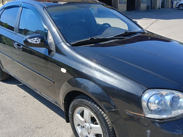 2008 Chevrolet Lacetti I, чёрный, 365000 рублей - вид 7