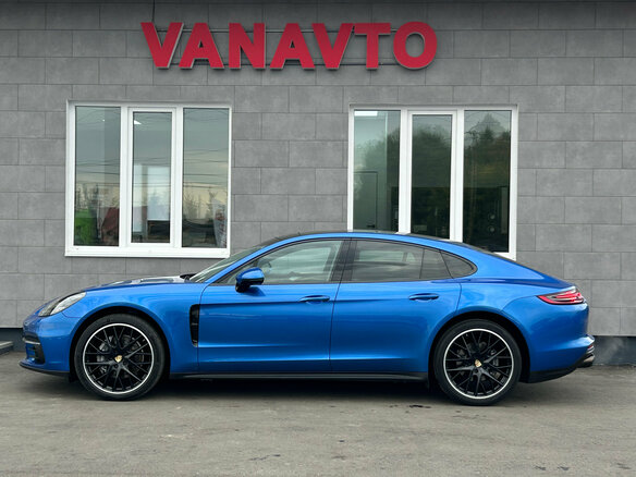 2018 Porsche Panamera 4 II, синий, 5980000 рублей - вид 8
