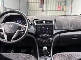 2014 Hyundai Solaris I Рестайлинг, белый, 620000 рублей, вид 5