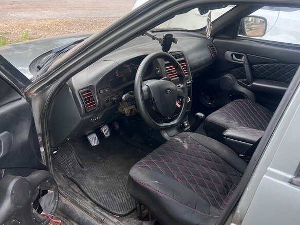 2005 Lada (ВАЗ) 2112, серый, 80000 рублей - вид 4