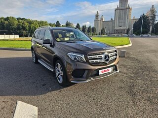 2017 Mercedes-Benz GLS 400 I (X166), коричневый, 3600000 рублей, вид 5