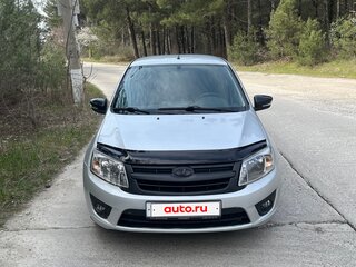2015 Lada (ВАЗ) Granta I, серебристый, 420000 рублей, вид 2