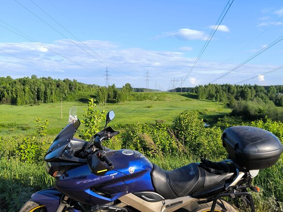 2005 Yamaha TDM900, синий, 400000 рублей - вид 2